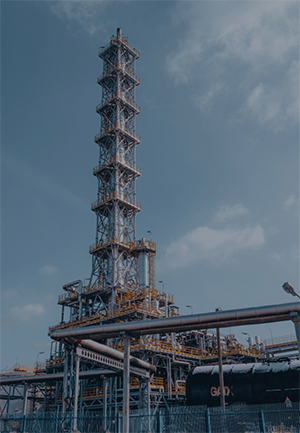 generic picture of a petroleum refinery